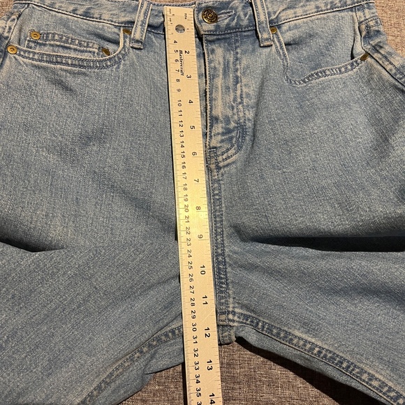 Kate Spade Wide Leg Crop Jeans - Women's Size 26*26 - Blue - Picture 11 of 12